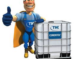 TKK kabala figura Cementol folyékony kötőanyaggal.