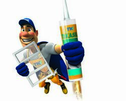 TKK kabala figura TekaSil termékkel. Ablak beépítéshez ez a legjobb.