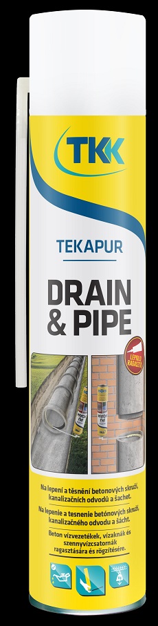 TKK Tekapur Drain & Pipe vízzáró purhab.
