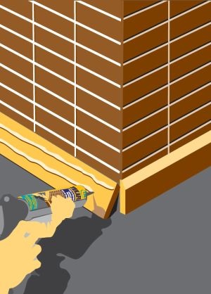 TKK Tekafix BT vízbázisú építési ragasztó használata.