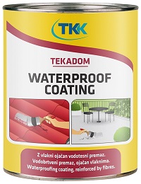 TKK Tekadom vízálló bevonat, vízszigetelés, festhető.